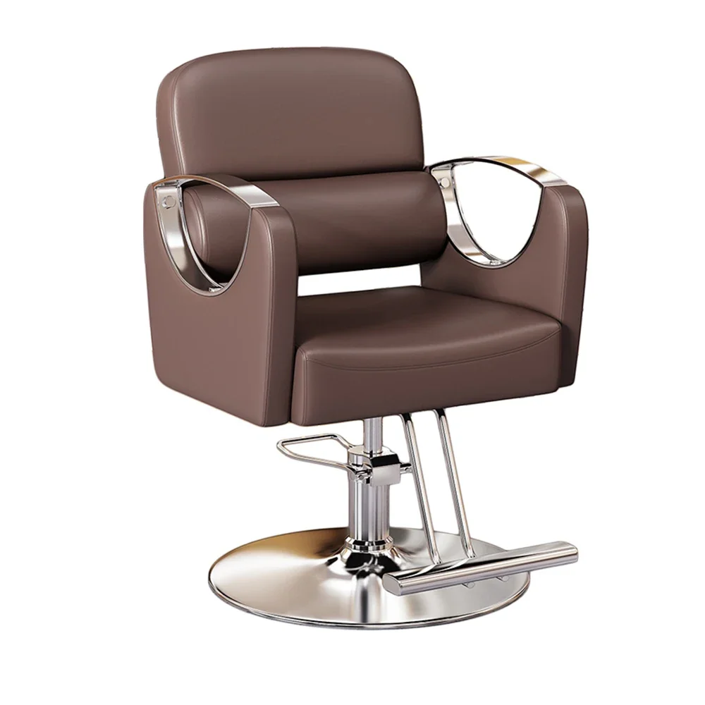 

Luxury Retro Barber Chair Vintage Men Classic Simple Upmarket Chaise Coiffure Comfort Modern Woonkamerstoelen Salon Furniture