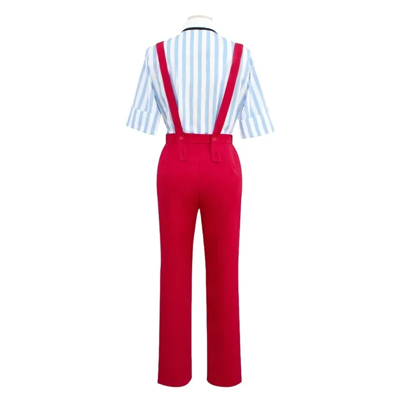 Ensemble de costumes de cosplay Mesmerizer Kasane Teto, ensemble complet avec chapeau, haut et combinaison, perruque Kasane Teto CanCos