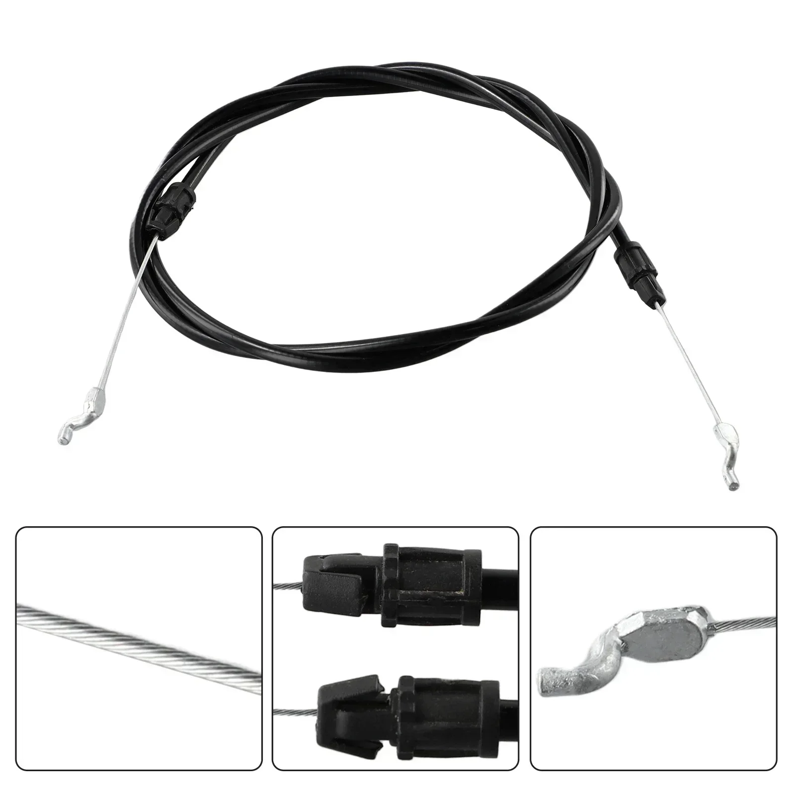 Imagem -03 - Tração Cabo Drive Train para Cortadores de Grama Substituição do Motor Jardim Ferramentas Elétricas Acessórios 147 cm