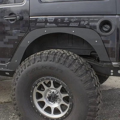 Car Accessories Ultra narrow Wheel Eyebrow for Jeep Wrangler 4 doors