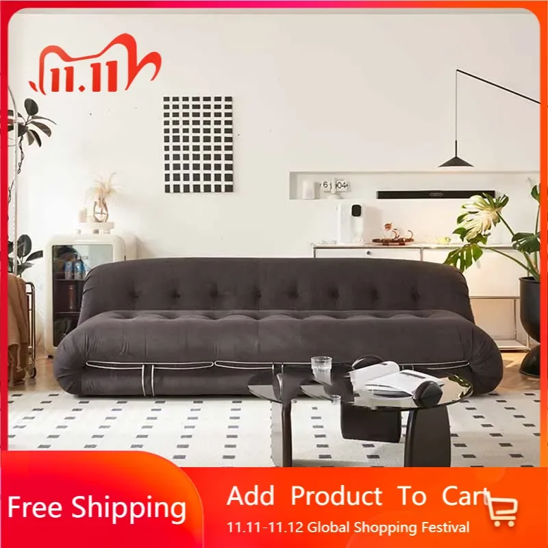 

Postmodern Fabric Velvet Sofa Leather Lounge European Sitting Room Apartment Couch Modern Show Women Muebles Trendy Furniture