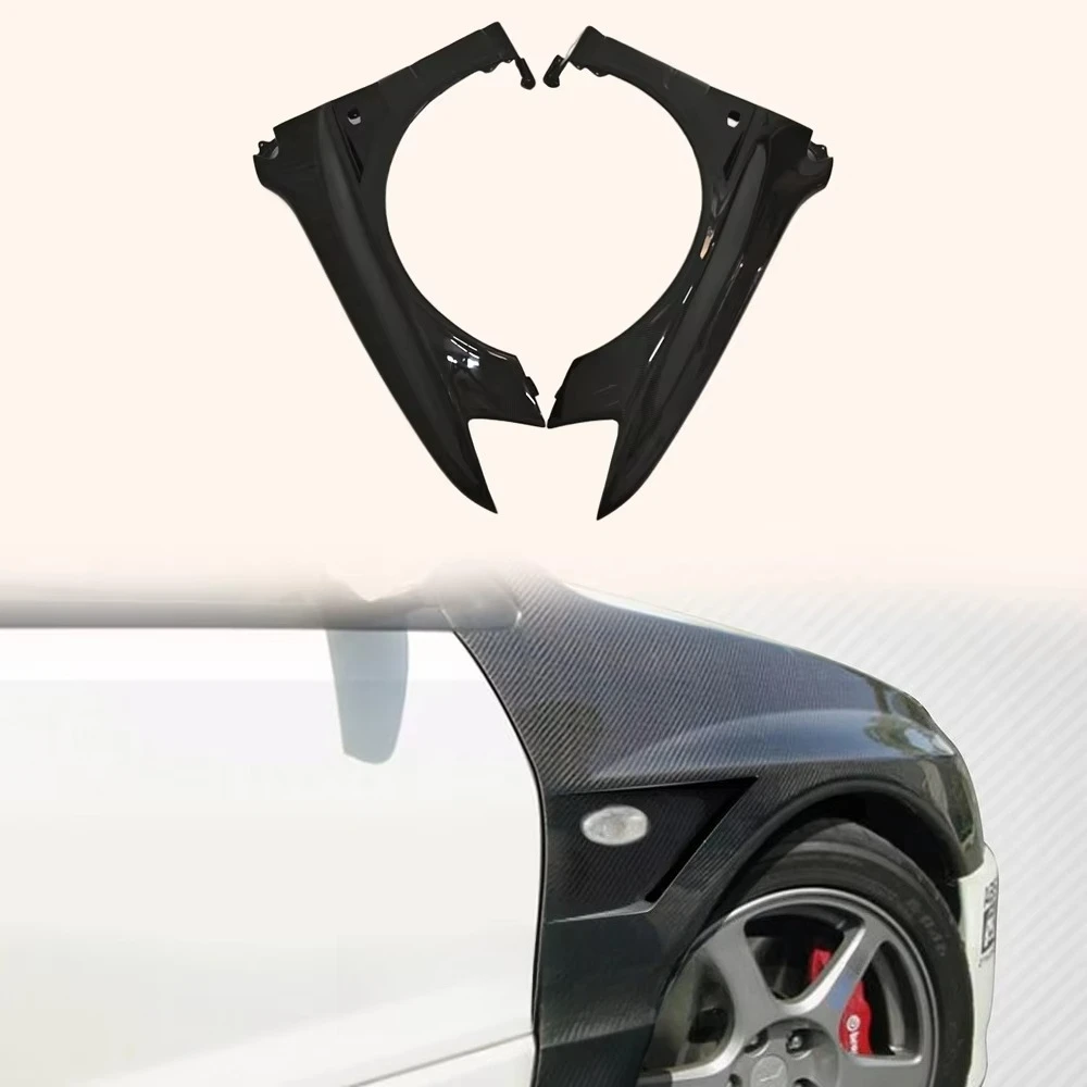 EVO 8 9 Lancer Carbon Fiber Vented Front Fender Custom Car Fenders - view 2