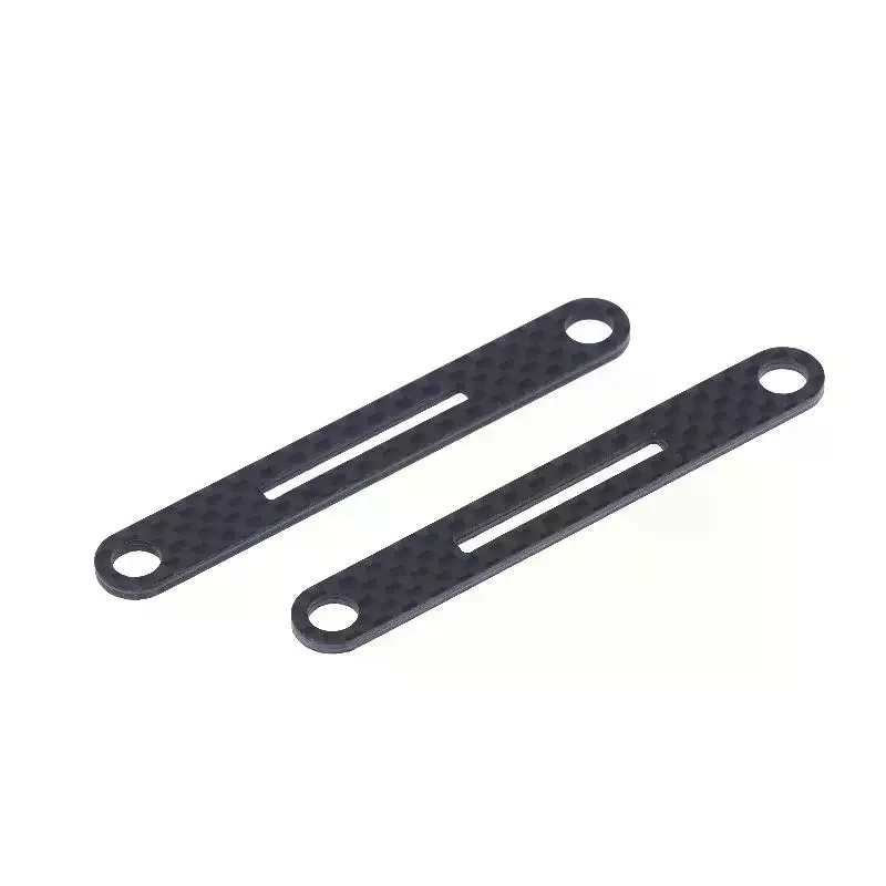 For Tamiya TT02 XV01 XV02 1/10 RC Car Upgrade Parts Carbon Fiber Invisible Body Mount Post Front Rear Body Mount Crossmember