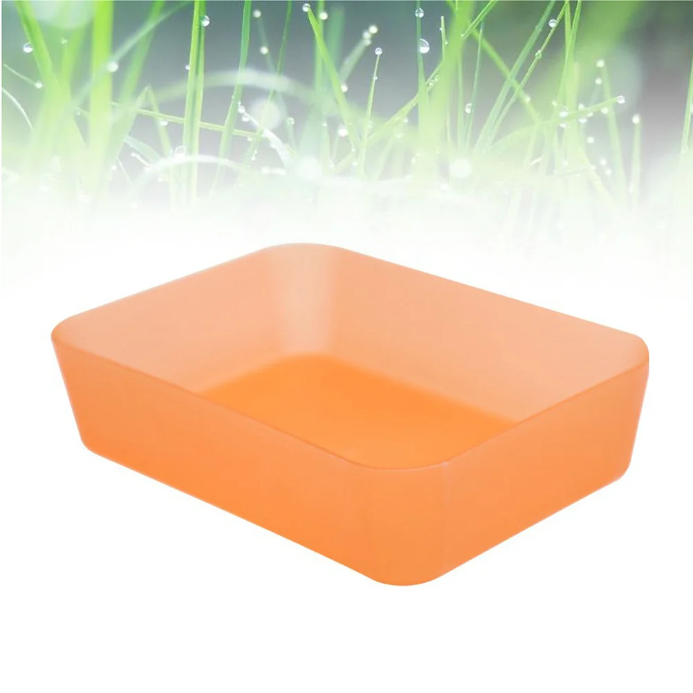 Drawers Debris Storage Box Multifunctional Plastic Home Office Classification Finishing Box Size S (Orange)