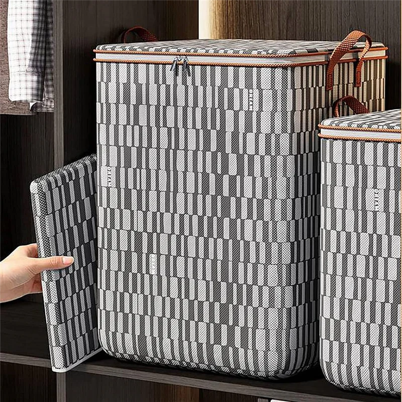 

Portable Clothes Storage Bag Part Kit Double Zipper Closure And Reinforced Handle