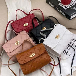 Fashion Small Messenger Bag For Women Trend Rhombus Female Shoulder Bag Casual Ladies Crossbody Bags Hot Sale Mini Handbags