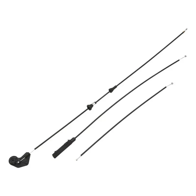 A22E-3PCS Engine Hood Release Bowden Cable For BMW E46 320I 323I 98-05 51238208442 view 4
