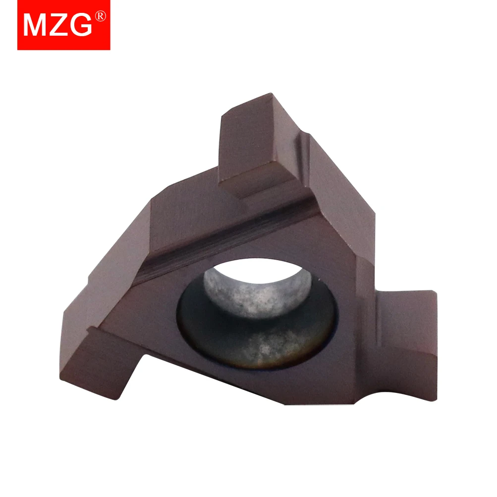 MZG 10pc T16N ZP15A CNC Internal Stainless Steel  Machining Turning Grooving Toolholder Carbide Turning Inserts