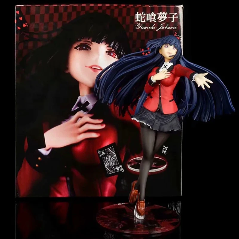 Artfx J Kakegurui Yumeko Jabami PVC Action Figure Japanese Anime Figure Model Toys Collection Doll Gift