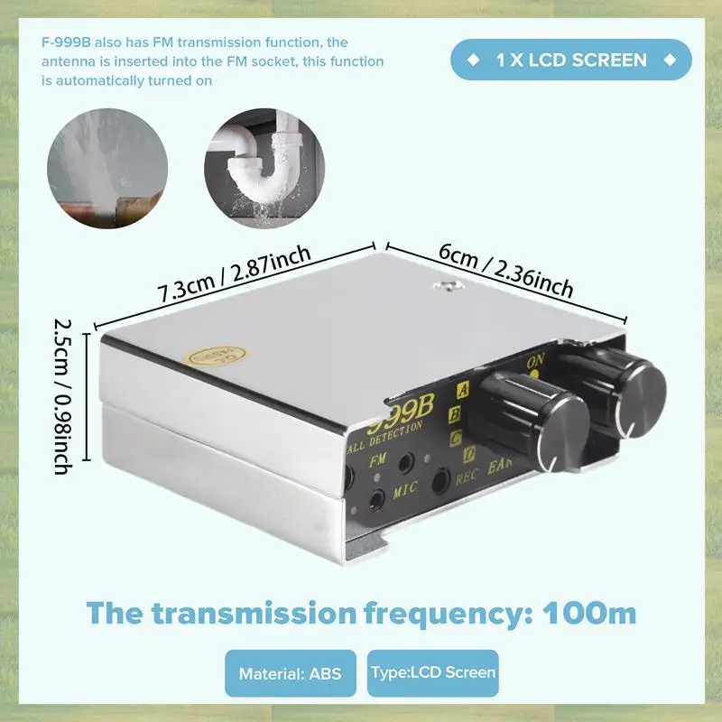 Detector de fugas de agua N15R-F999B, Detector de fugas de pared para el hogar, enchufe europeo
