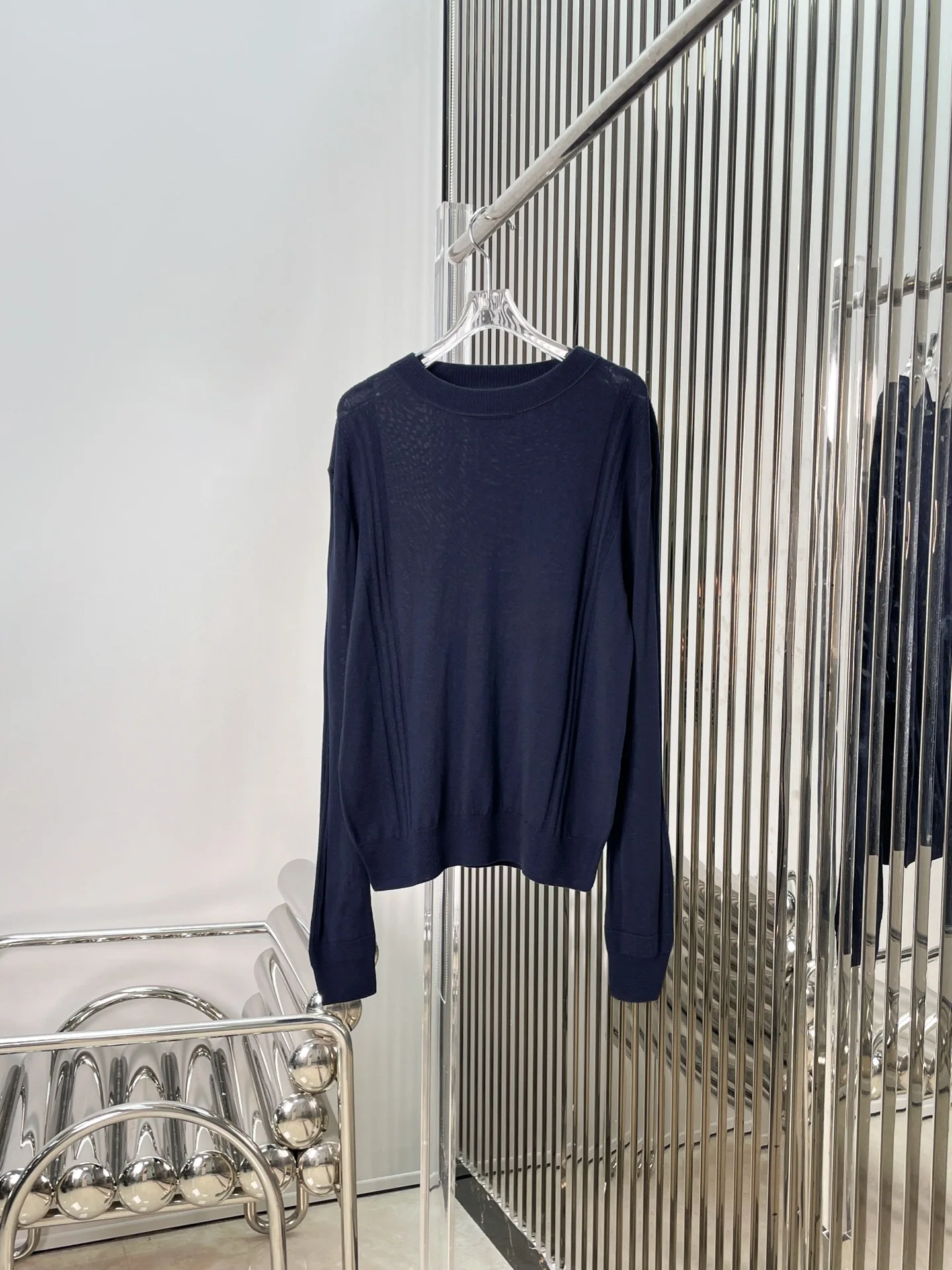 

High Quali round Ne Color Simple Versatile Basic Knitwear Sweater Slimming Ele Sle for Young Women