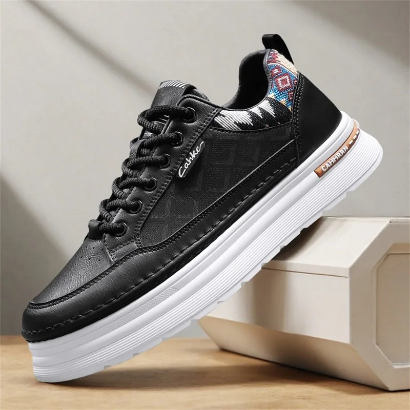 

Men's Fashion Trend Low Top Thick Soled Casual Shoes 2025 Autumn New Versatile Comfortable Non Slip Niche Design Chunky Sneakers