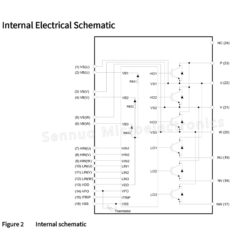 1Pcs IKCM10H60GA Power Driver Module IGBT 3 Phase 600 V 10 A 24-PowerDIP Module