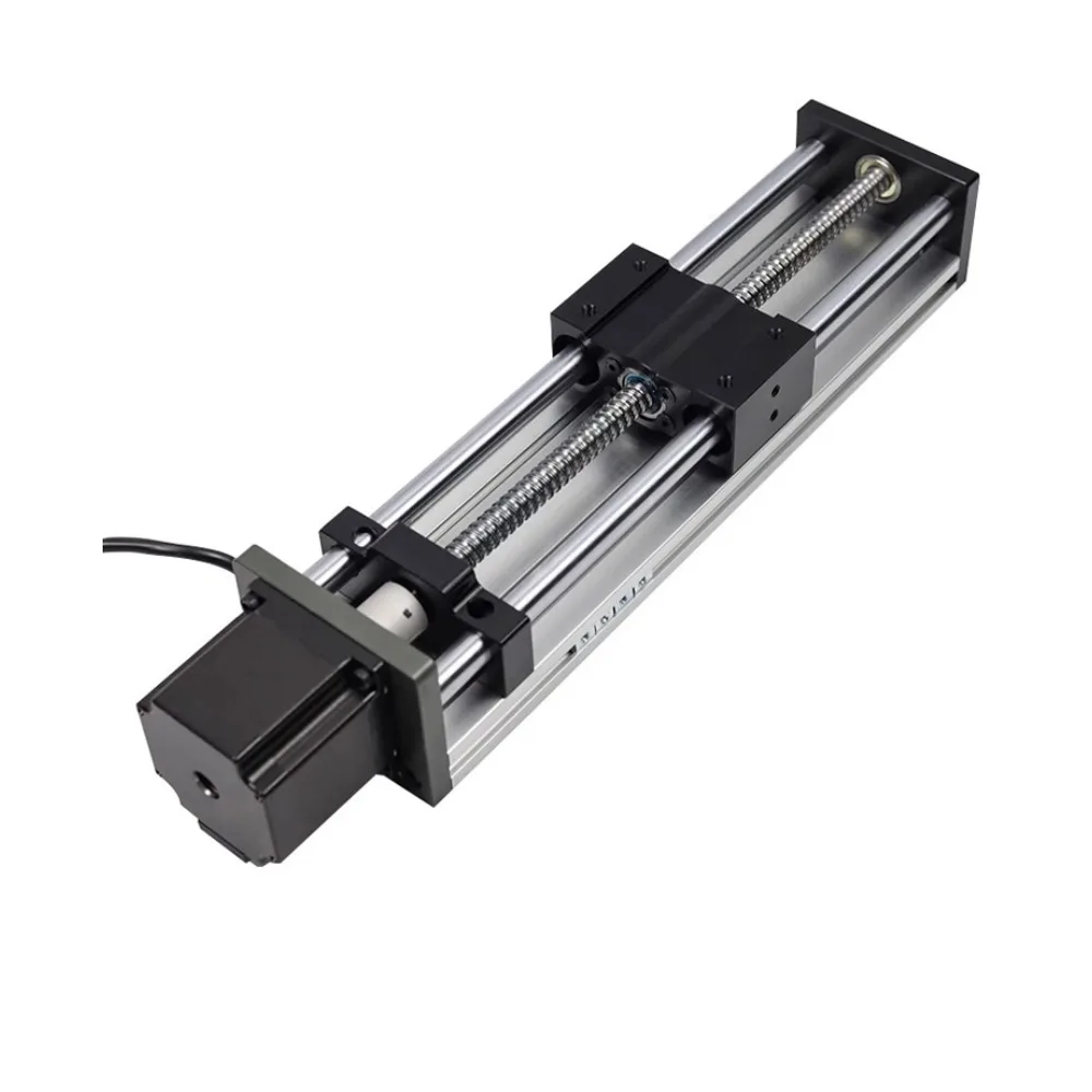 Dual Shaft Ball Screw Linear Guide Slide Table Precision Module Workbench High Accuracy CNC Cross-Type Motion