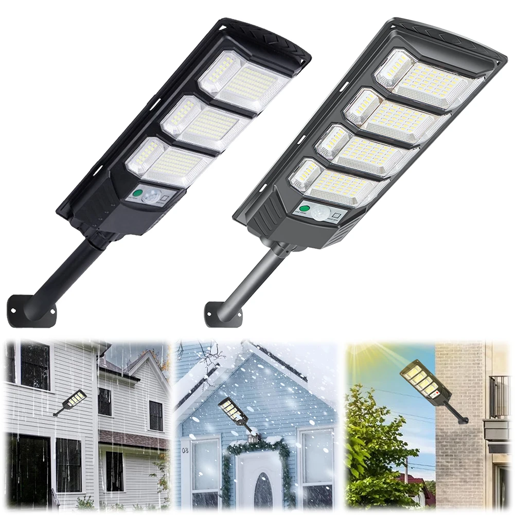 

Solar Powered Patio Wall Light IP67 Waterproof Motion Sensor 3 Side Flood Light Outside Yard Lamp for Garden Yard Path