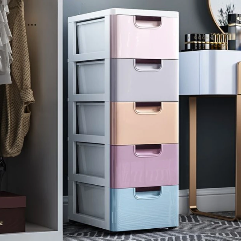 20/30cm Slim Gap Storage Cabinet, Drawer Storage for Bathroom and Kitchen, Compact Storage Box for Toys and Small Items