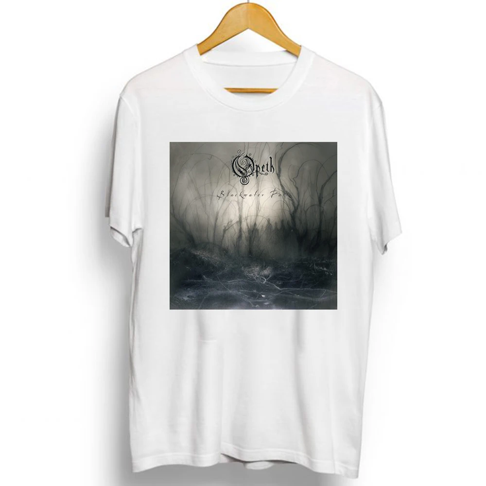 Vintage Progressive Death Metal Band Printed T-shirt for Men Women Fashion Opeth Band Short-Sleeved Tees 100% Cotton Streetwear