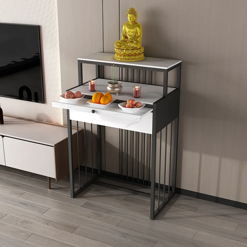 New Chinese-style table for Taiwan incense case household simple modern style Buddhist shrine God of Wealth tribute table cabine