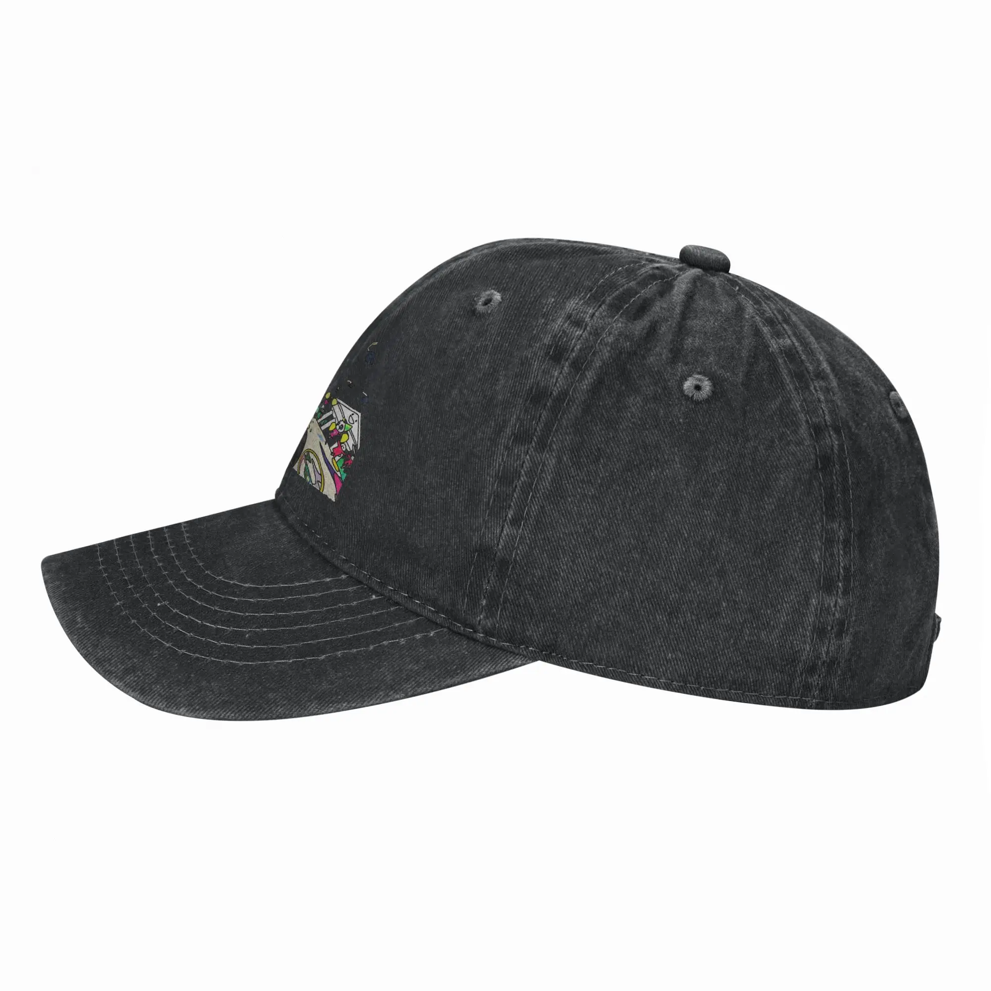 Graduation Bear Kanye West Baseball Caps Distressed Washed  Headwear Unisex Outdoor Activities Unstructured Soft Caps Hat