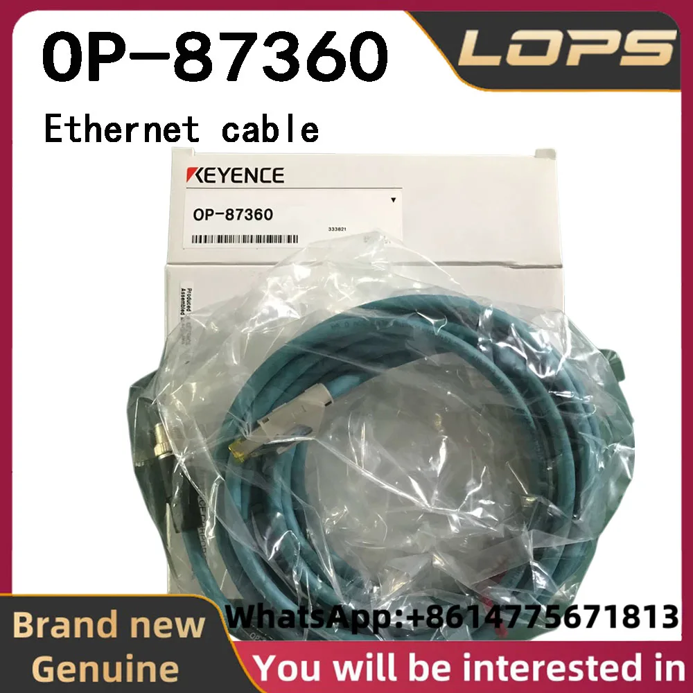 OP-87360 New Original KEYENCE Ethernet cable, Welcome to Inquire