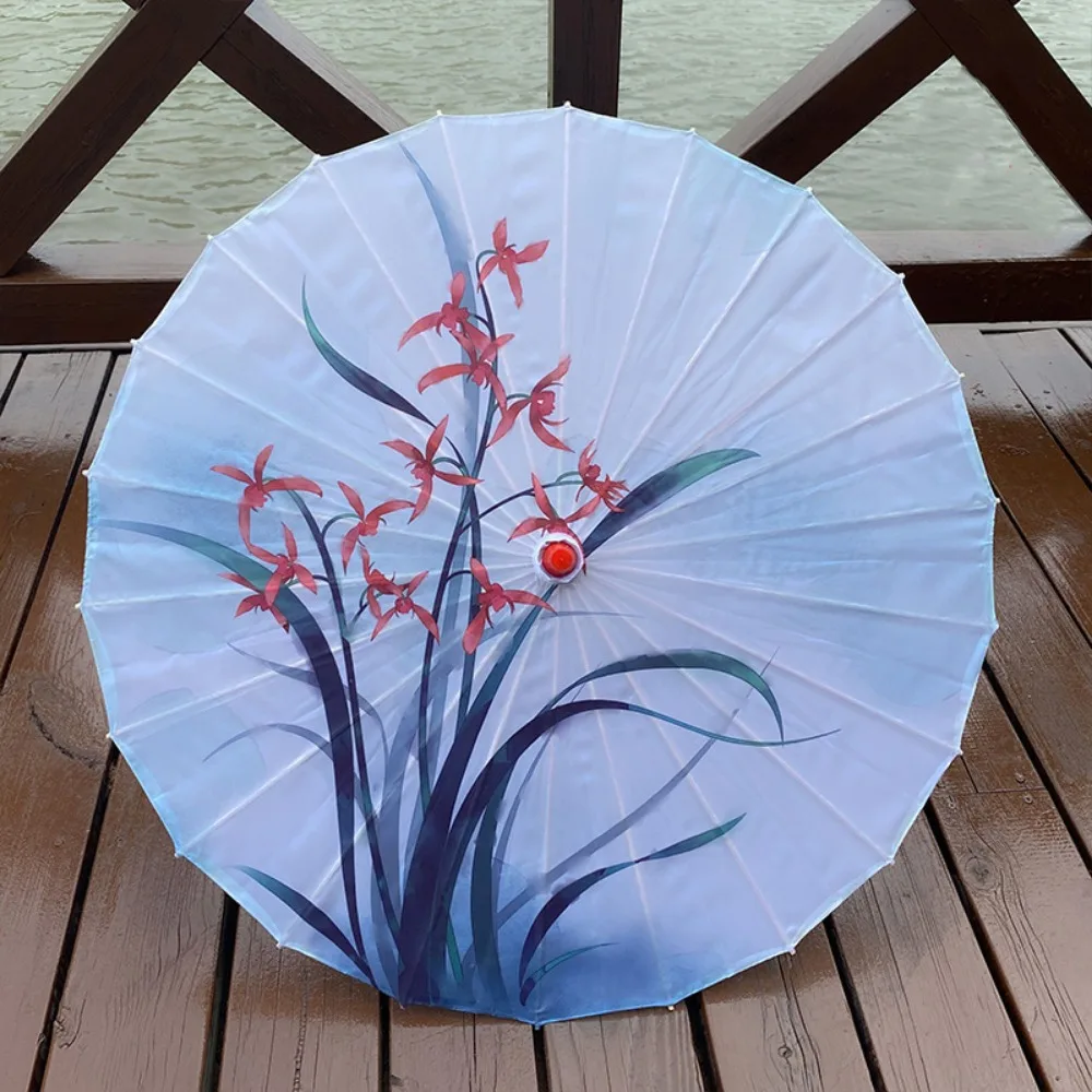 

Chinese Antique Style Oiled Paper Umbrella 70cm 10 Colors Kids Women Decorative Umbrella Decorate Umbrella
