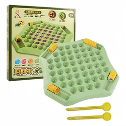 Animal/Fruit Flip Chess Parent-child Interactive Game Memory Chess Game Cartoon Logical Thinking Cognitive Animal Learning Chess