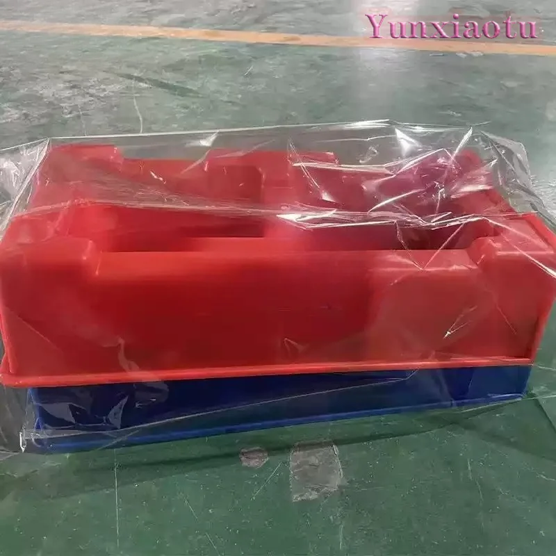 10Pcs Two Color Hollow Concrete Block Molds Reusable Plastic Wall Brick Cast Mould for Garden Decor Fence