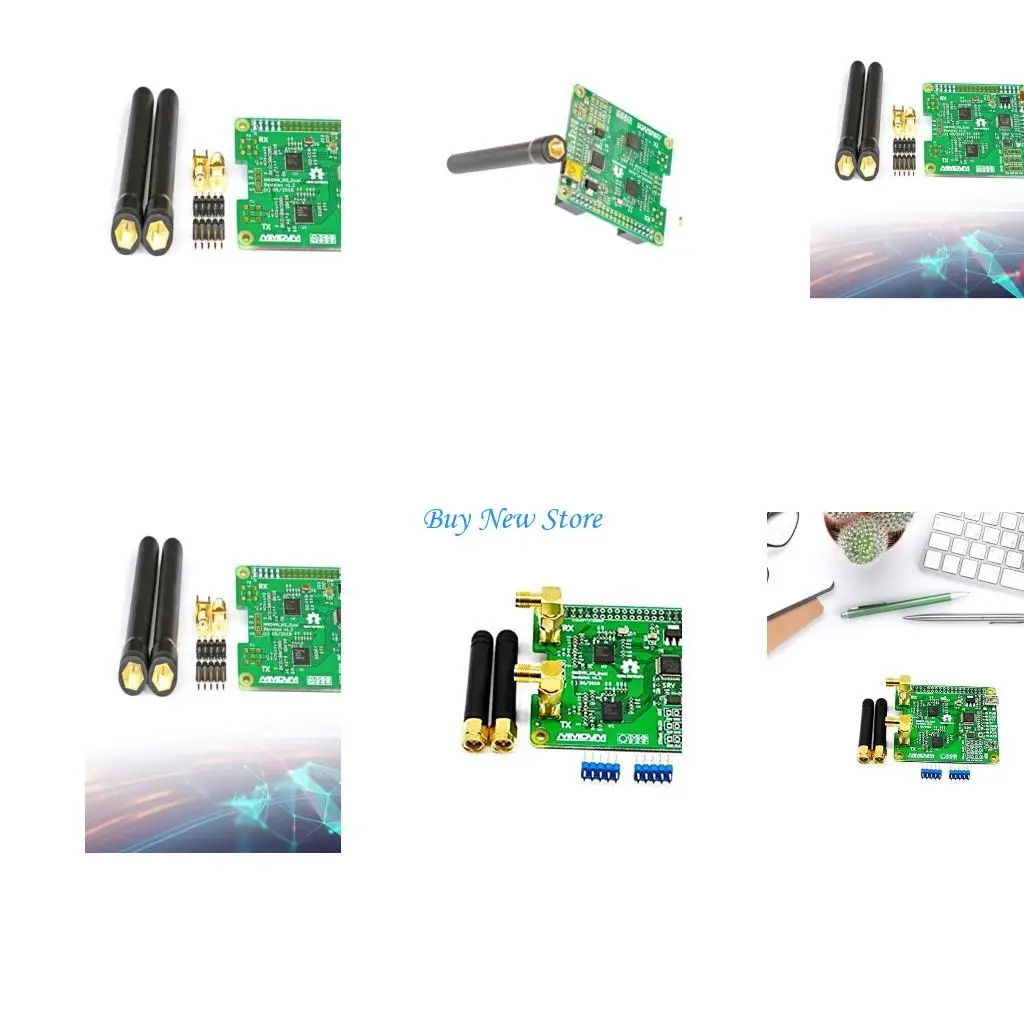 

20CE MMDVM Duplex Hotspots Board wiht Two Antenna 32-bit ARM Processor Support P25 DMR for RPi Development Board