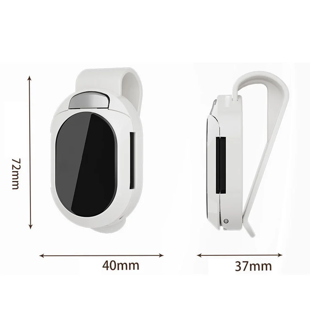 منظمة السيارة 72*40*37 مللي متر حامل مكبرة للسيارة حامل مانع للانزلاق سهل التركيب استخدام عدسات واقية بيد واحدة