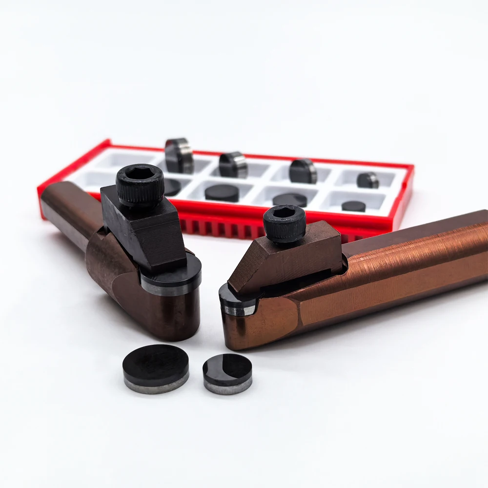 

CNC Lathe Tool Holder For PCBN PCD CBN Inserts RNGN0903 1203 Diamond Turning Milling Clamp for Engine Cylinder Head and Block