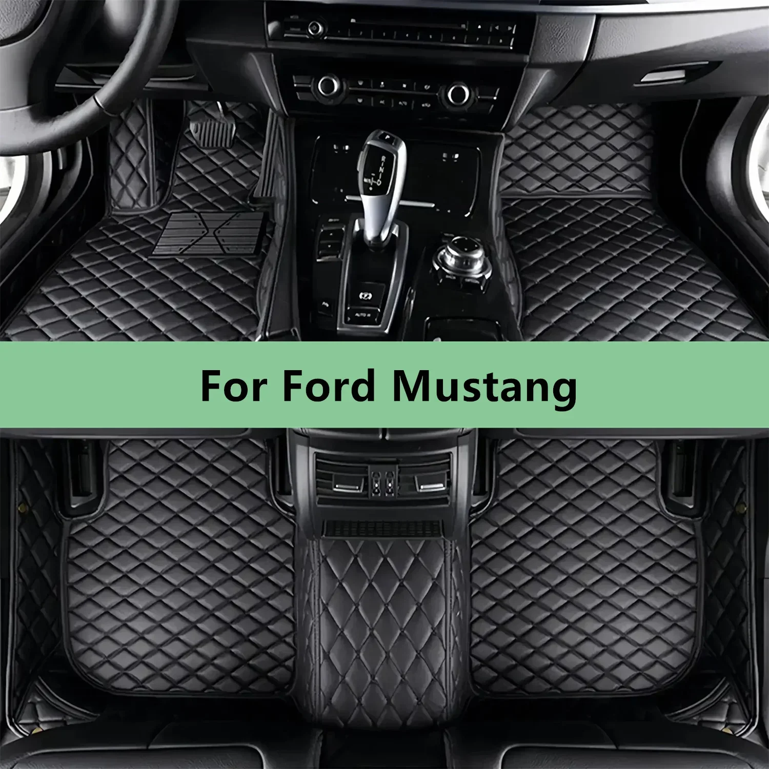 Car Floor Mats For Ford Mustang 2005 2006 2007 2008 2009 2010 2011 2012 2013 2014 Floor Mats for Car Men Women Car Accessories