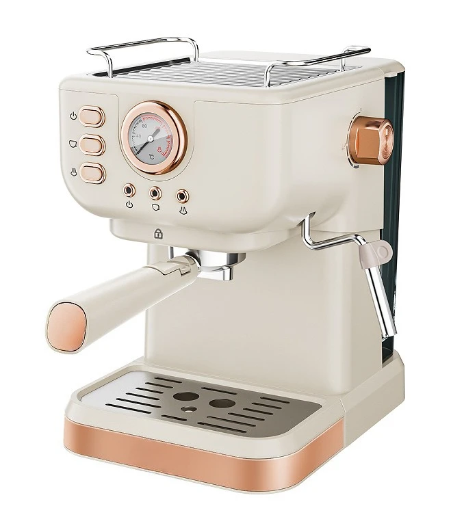 1.2-1 household semi-automatic retro espresso coffee machine