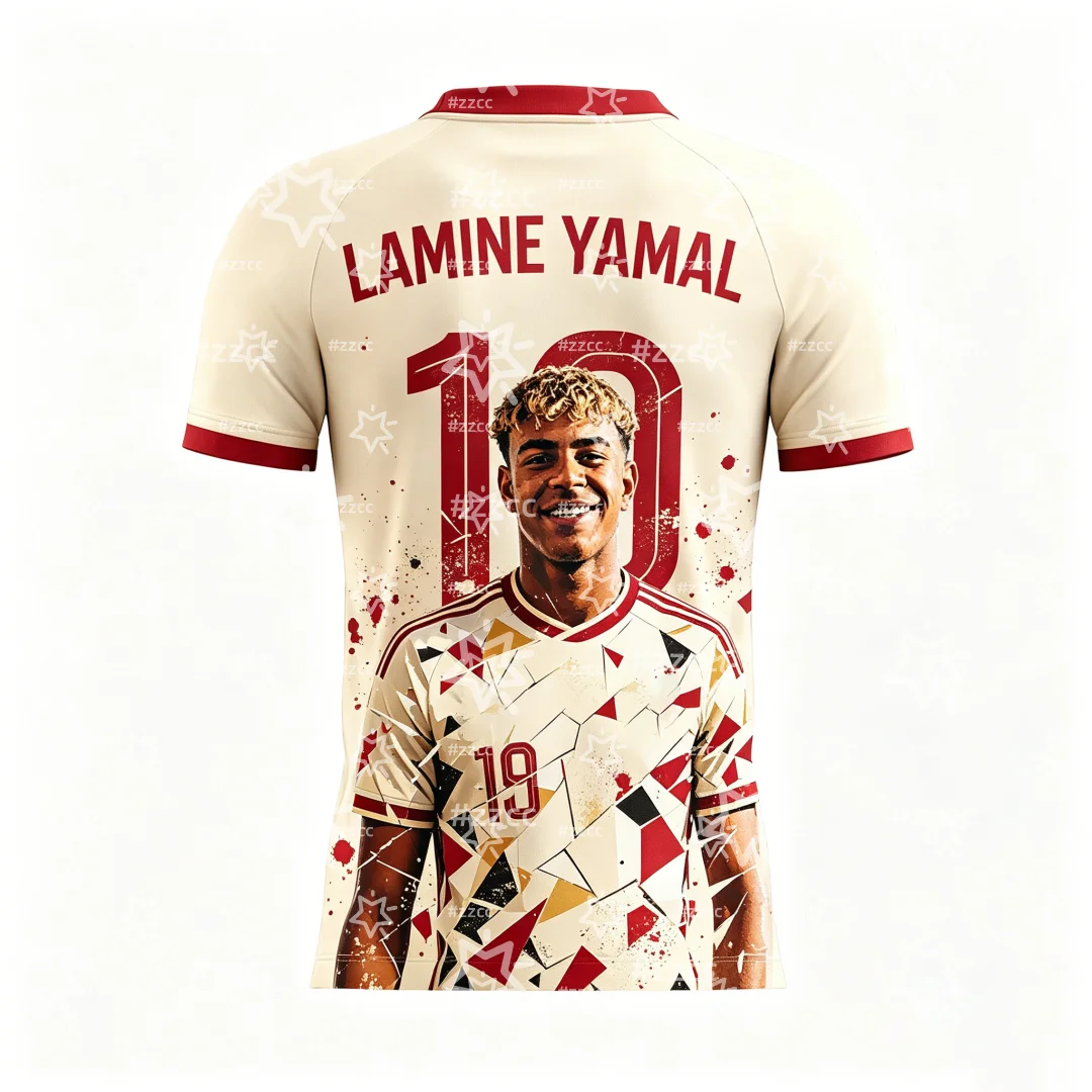Camiseta de Fútbol YAMAL No.19 2026, Regalos para Fanáticos Españoles, Equipación de Entrenamiento, Camiseta Deportiva de Verano para Hombre, Ropa Infantil, Maillot de Ciclismo