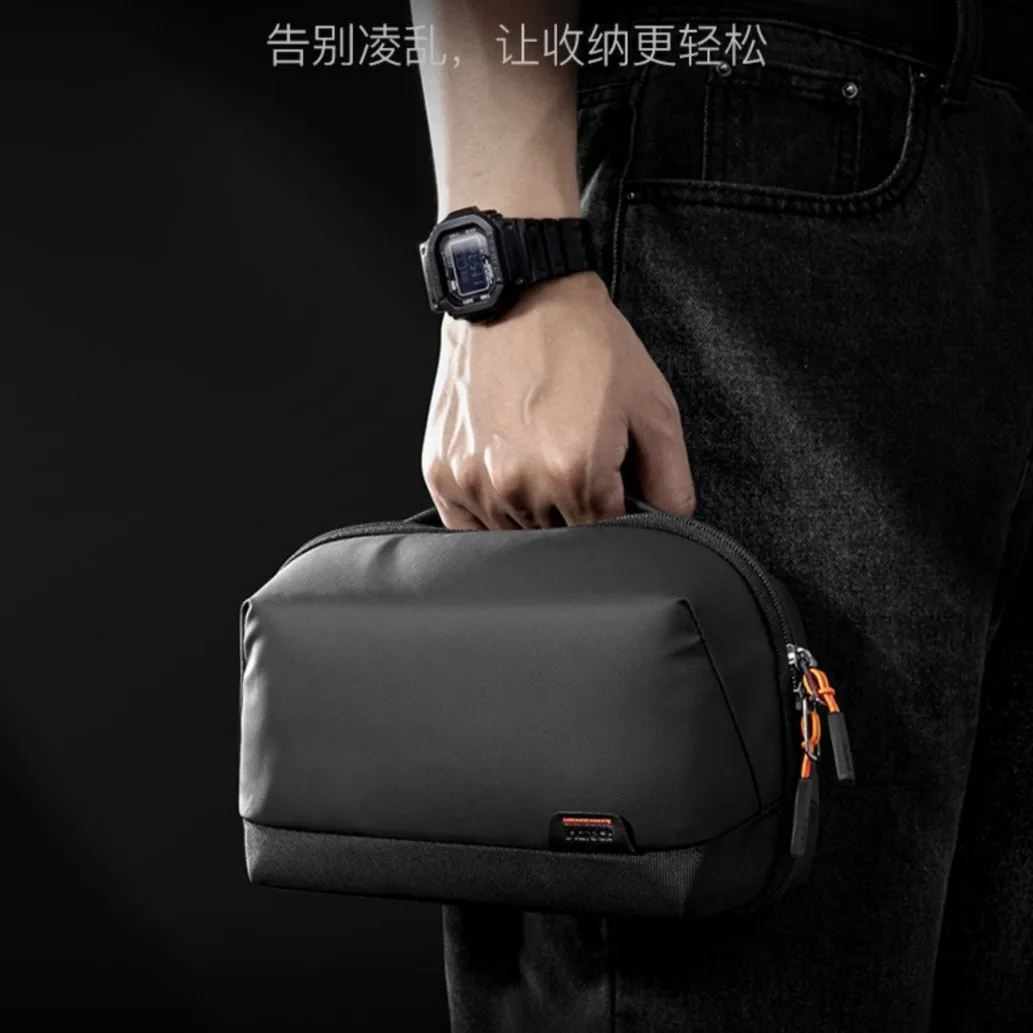 Digital Storage Bag for Cable USB Drives Portable Travel Tech Pouch for Power Bank HDD Charger Waterproof Electronic Organizer