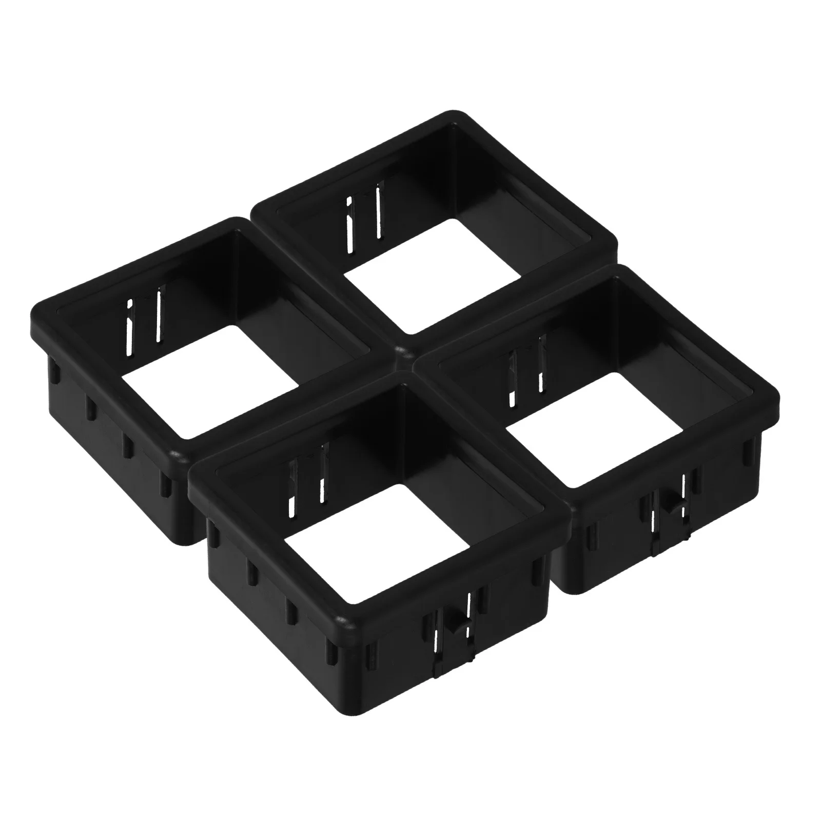 

4Pcs Hollow Square Tube Sleeve Fitness Equipment Insert Sliding Liner Replacement Parts Workout Machine Tubing Sleeve Accessory