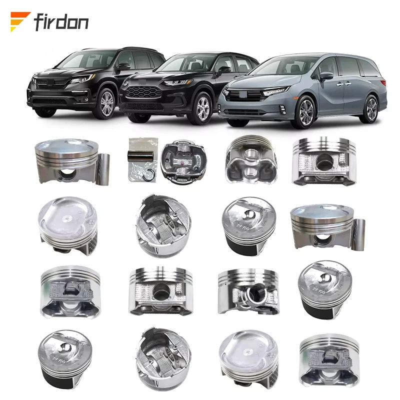 

Meileng Car Engine Forged Piston And Rings for Ho-da Civic City Cr-v Crv Accord Fit Jazz Odyssey Vezel HR-V 2021 2022