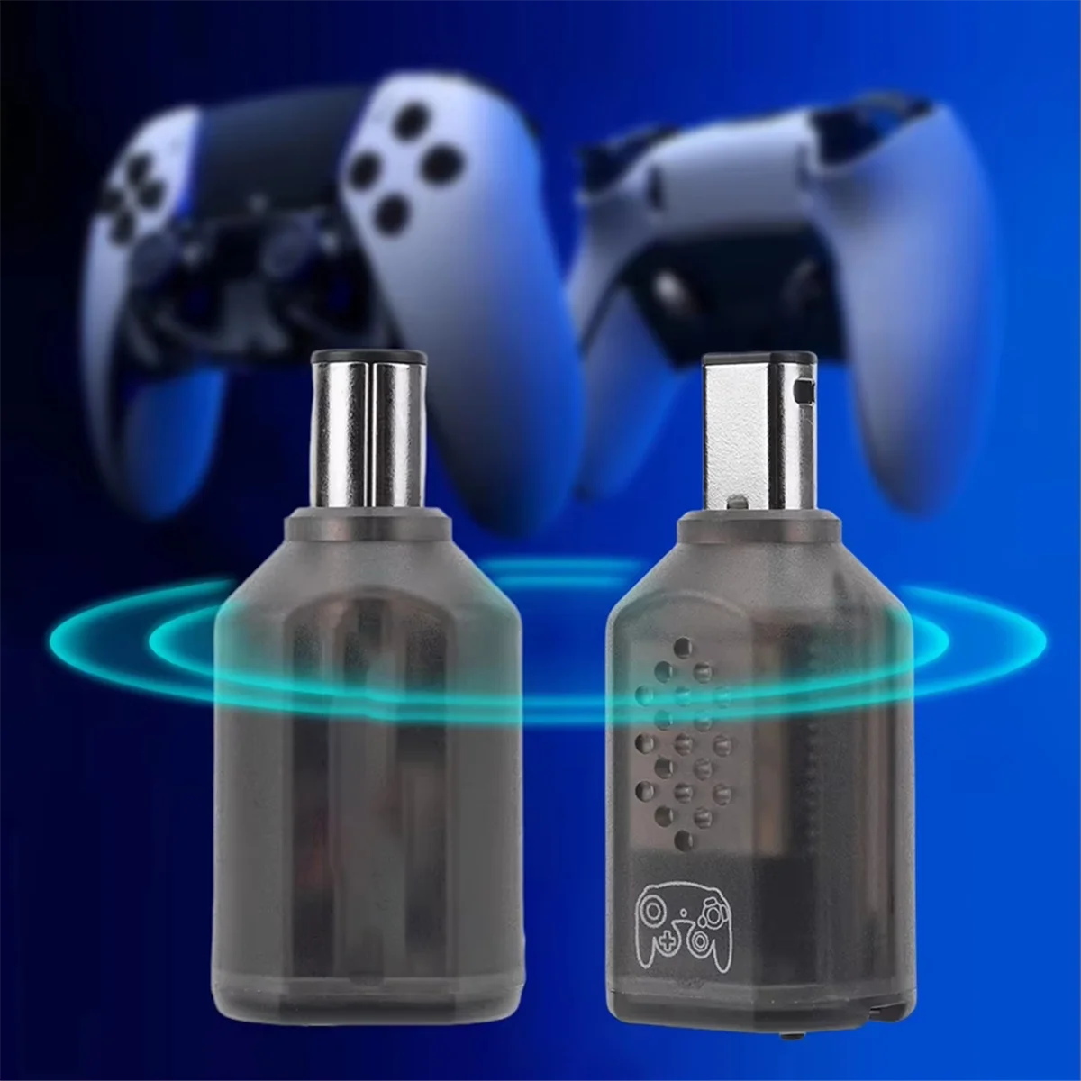 B43C محول وحدة تحكم لاسلكية ل PS5/PS4/Xbox One سماعة لاسلكية تعمل بالبلوتوث محول استقبال لوحدة تحكم نينتندو GameCube NGC #2