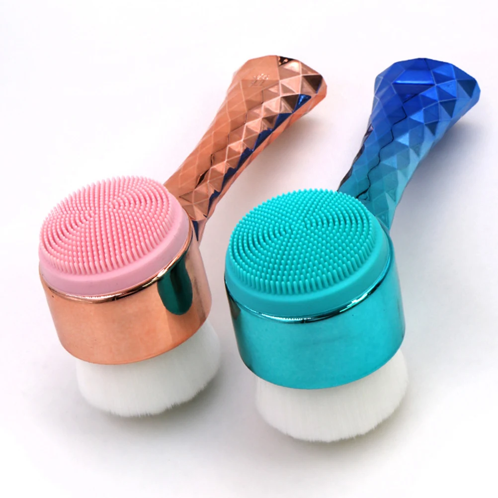 

Facial Cleansing Brush Soft Massage Skin Care Tool Body Cleaner Ergonomic H Hanging Design Portable Home Travel Use Manual