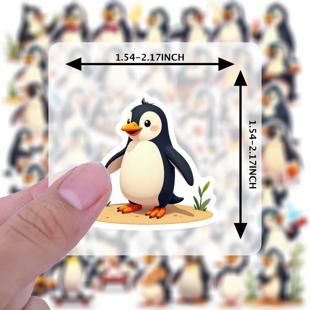 50pcs Stickers Stickers Penguin Stickers For Laptop Motorcycle Luggage Phone Notebook Luggage Mobile Phone Cup