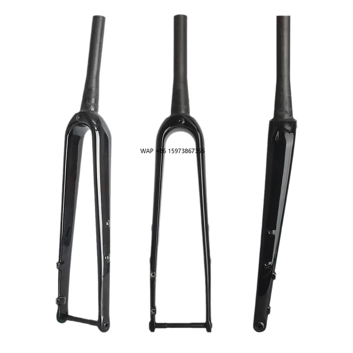 

Full Carbon Fiber 700C Disc Brake Fork Bias Straight Shaft 12 * 100mm Straight Tube Full Inner Hidden Bicycle Front Fork
