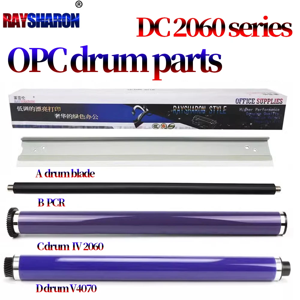 Opc Drum Cleaning Blade Charge Roller PCR For Xerox DC 286  V 5070 350I 450I 3000 3070 4070 4000 5010 5060 Lemark X 840 850 860
