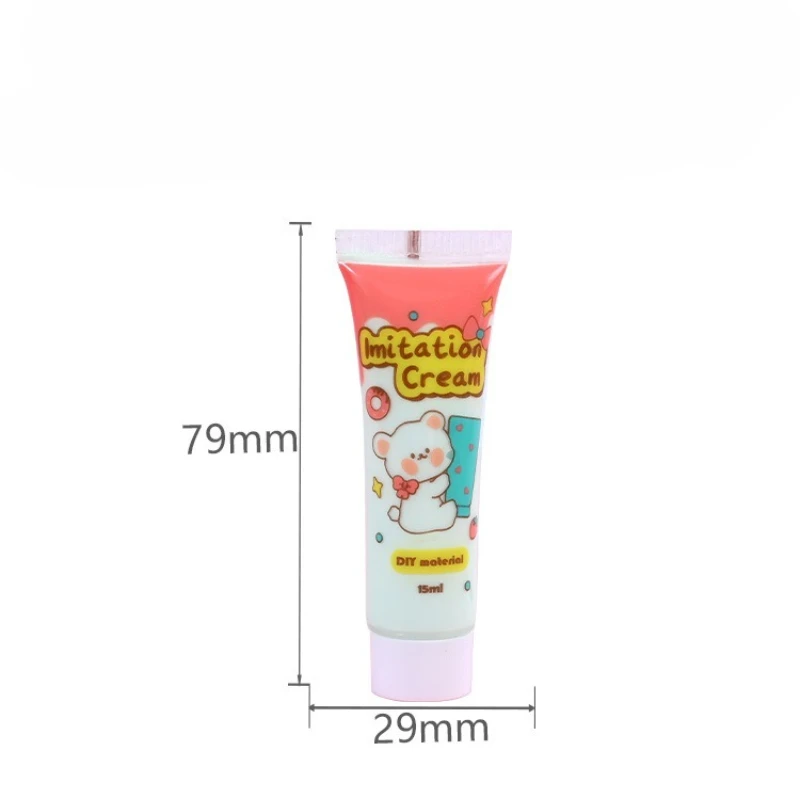 12pcs Cream Glue Handmade DIY Making Simulation Cream Homemade Mobile Phone Case Accessories Materials