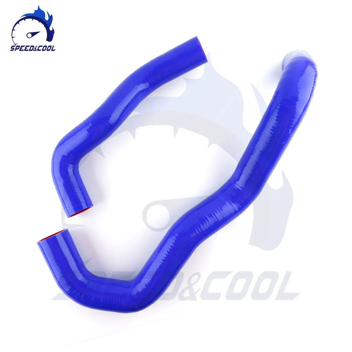 SPEED&COOL For 2003-2004 Ford F-250 F-350 Super Duty 6.0L Upper & Lower Powerstroke Diesel Silicone Radiator Coolant Pipe Hose