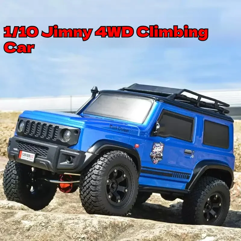 

RGT масштаб 1/10 гусеничный Jeep Jimny полный привод моделирование альпинистский автомобиль профессиональный внедорожный автомобиль с дистанционным управлением 136100V3