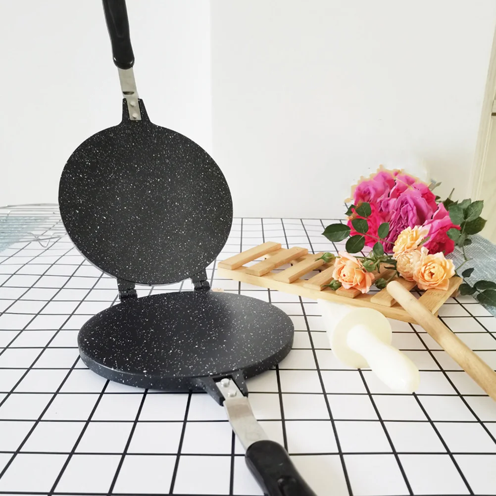 

Double Side Egg Roll Maker Non Stick Mold Pan Multi Functional Cone Cooker Waffle Maker Pan for Home Shop Kitchen Baking