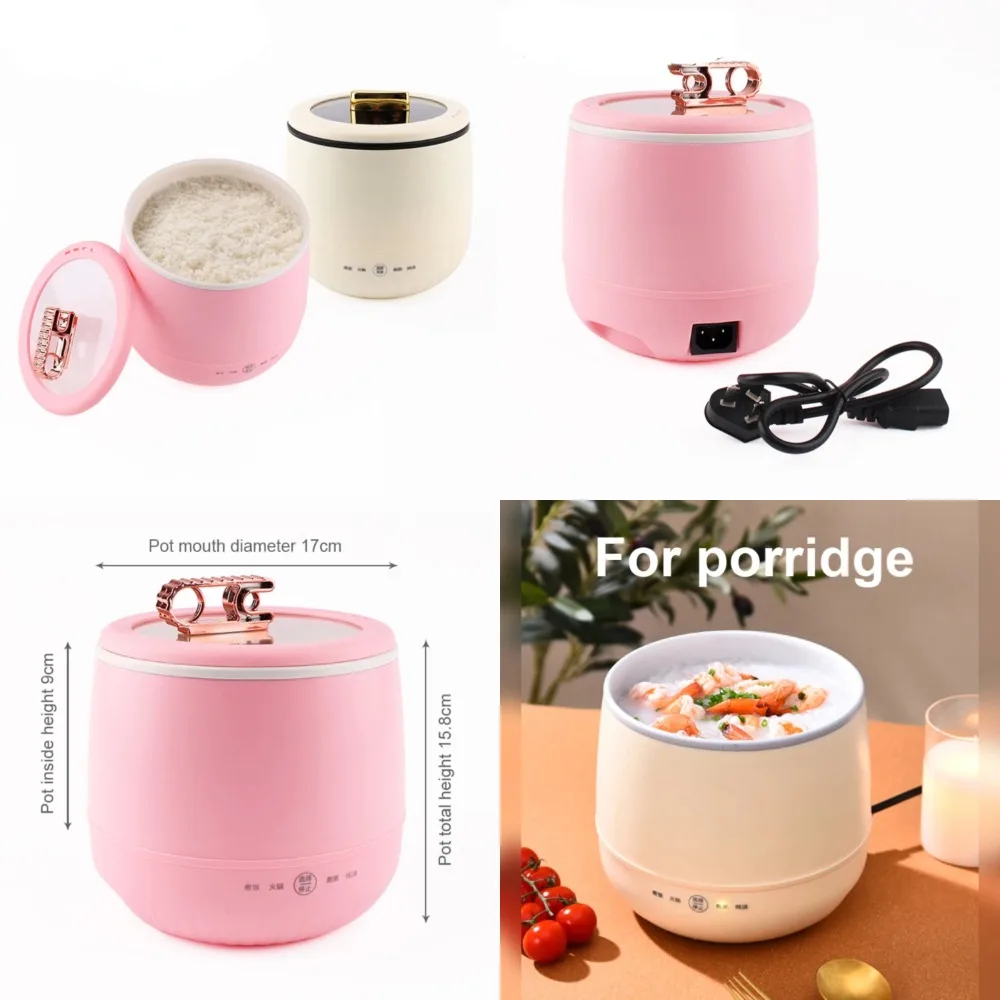 

Non-stick Ceramic Multifunctional Hotpot Skillet Soup Porridge Stew Shabu Pot - Food Meal Steamer Heater Rice Cooker