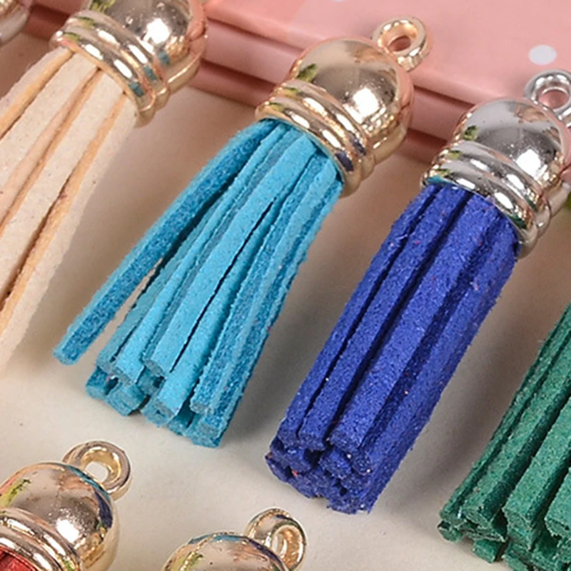 4CM South Korean Velvet Fringe Bag Hanging Accessories Keychain Small Pendant Diy Accessories Chinese Tassel Fringe Pendant