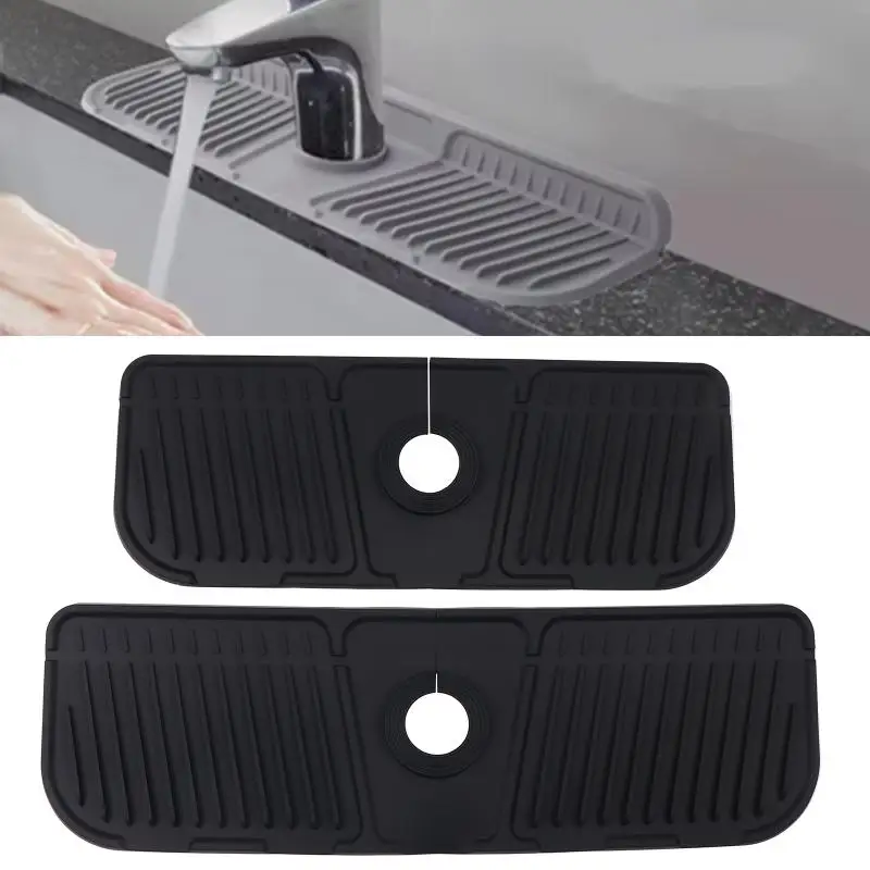 

Kitchen Bathroom Drain Soap Box Free Punch Drain Rack Washing Table Soap Tray Countertop Protector