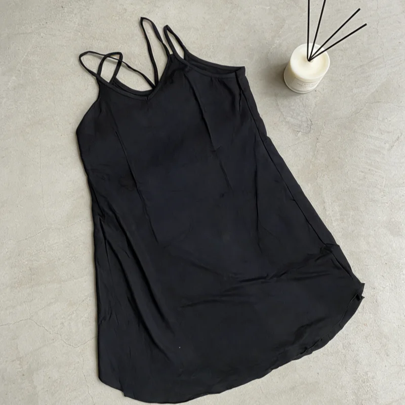 2026 Summer New Strap Vest For Women External Wear Cross Back Design Inner Wear Base Beautiful Back Top
