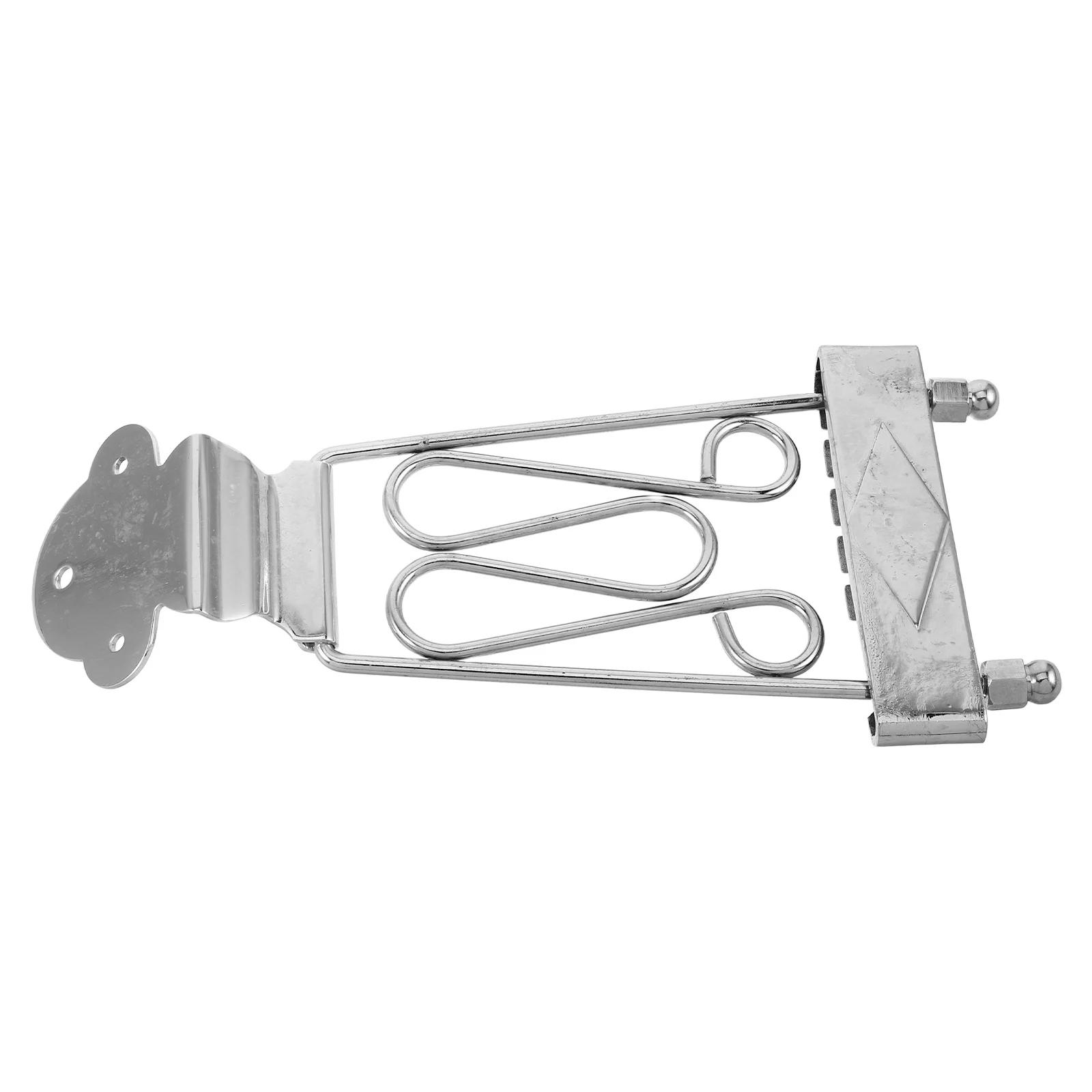 

6 String Tailpiece 6-string Guitar Bridge Jazz Electric Accessories Compatible with Guitars Metal Anti Theft Buckle